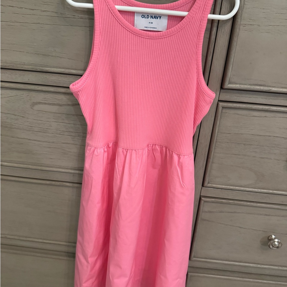 Old Navy Bright Pink Casual Kids Dress